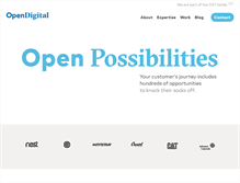 Tablet Screenshot of opendigital.com